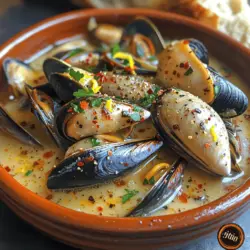Mussels are a delectable seafood choice that has captured the hearts of food lovers around the world. This Zesty Garlic Lemon Butter Mussels recipe showcases the natural sweetness of mussels, complemented by a vibrant sauce that brims with flavor. Popular in coastal cuisines, particularly in Mediterranean and French cooking, mussels are not only delicious but also incredibly versatile. They can be served as an elegant appetizer, a light main course, or even as part of a festive gathering.