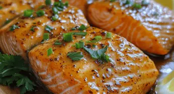 Maple Glazed Salmon – Sweet & Smoky Goodness