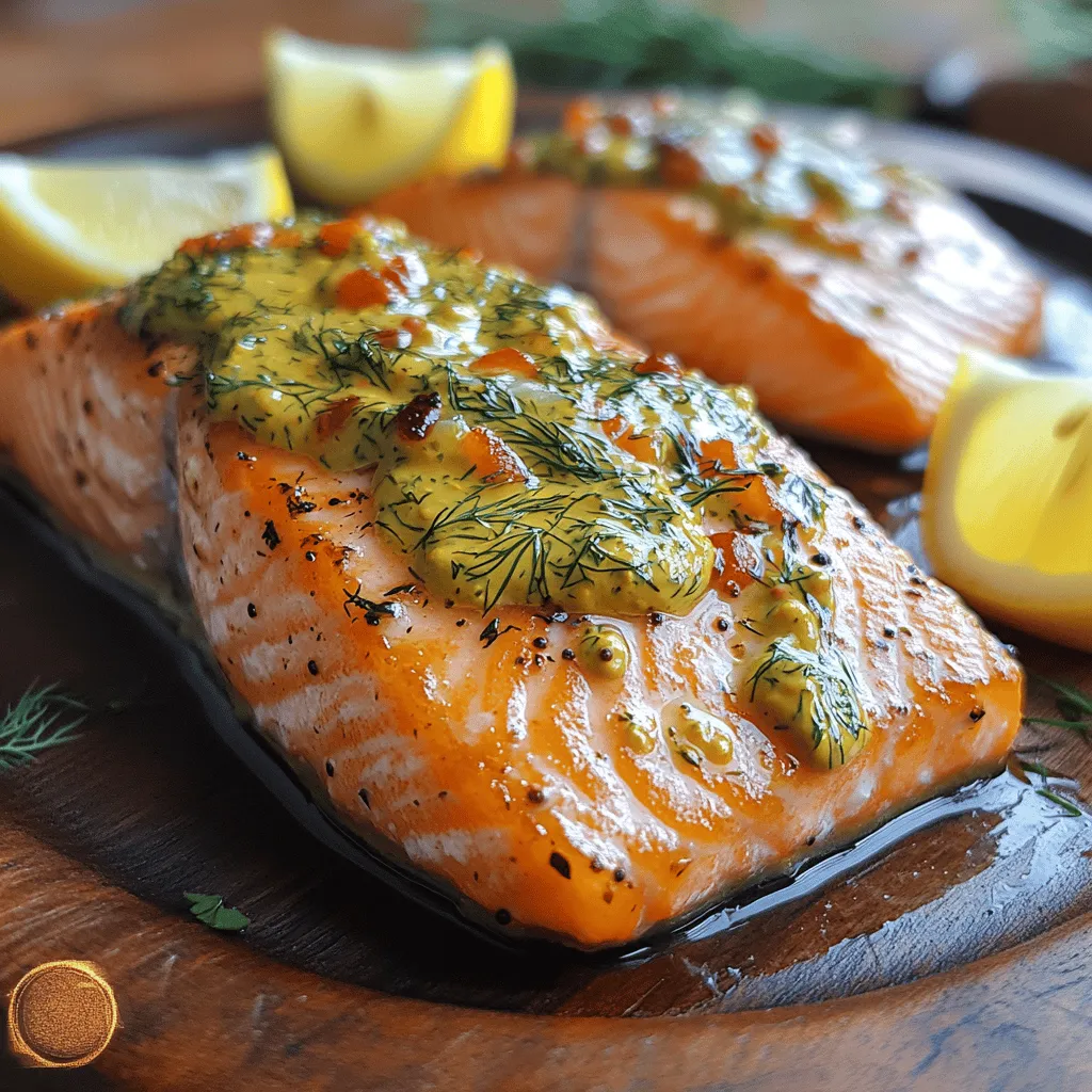 Salmon is widely celebrated as one of the healthiest meal choices available, often taking center stage on dinner tables around the globe. Its rich flavor, buttery texture, and impressive nutritional profile make salmon a favorite among health enthusiasts and foodies alike. Whether grilled, pan-seared, or baked, this versatile fish adapts beautifully to a variety of cooking techniques and flavor profiles. In this article, we dive into a delightful recipe: Citrus-Infused Baked Salmon with Zesty Mustard Dill Sauce. This dish not only showcases the natural flavors of salmon but also incorporates bright, fresh elements that elevate it to a new level.