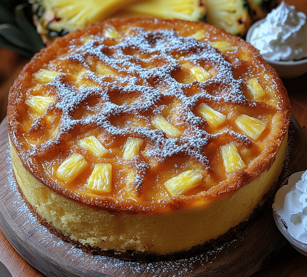 To create the Pineapple Paradise Cake, it is essential to understand the role of each ingredient in achieving the perfect balance of flavor and texture. The two primary components that make this cake a standout are crushed pineapple and yellow cake mix.