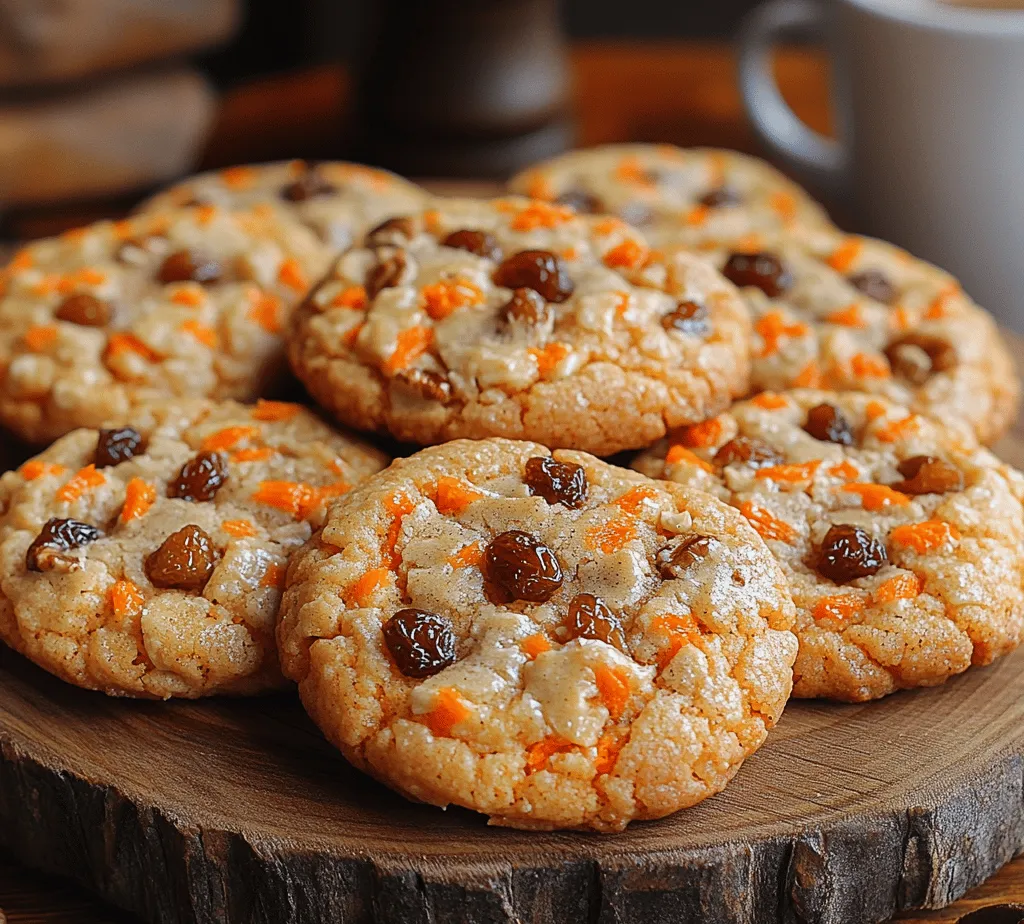 In recent years, breakfast cookies have surged in popularity, becoming a favored choice for those seeking a convenient and nutritious start to their day. These delightful creations are the perfect solution for busy mornings, offering a portable option that doesn't compromise on flavor or health. When you think of breakfast, traditional fare like cereal or toast may come to mind, but the idea of enjoying a cookie first thing in the morning is both innovative and satisfying. Enter the Carrot Cake Breakfast Cookies—a recipe that marries the beloved flavors of carrot cake with the wholesome benefits of breakfast.