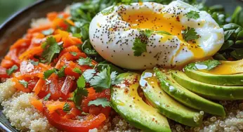 Vibrant Veggie & Quinoa Breakfast Bowl