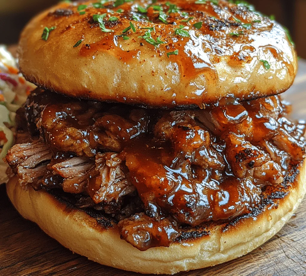 BBQ pulled pork is more than just a dish; it’s a beloved American classic that evokes images of backyard barbecues, family gatherings, and festive celebrations. Its rich, sweet, and tangy flavor profile makes it a standout choice for any occasion, whether served in a sandwich, on a platter, or as part of a hearty meal. The secret to achieving that mouthwatering tenderness and flavor lies in the method of cooking—low and slow. This technique allows the pork to become incredibly tender as it absorbs the flavors of the marinade and the smoke, resulting in a dish that’s not only delicious but also deeply satisfying to prepare.