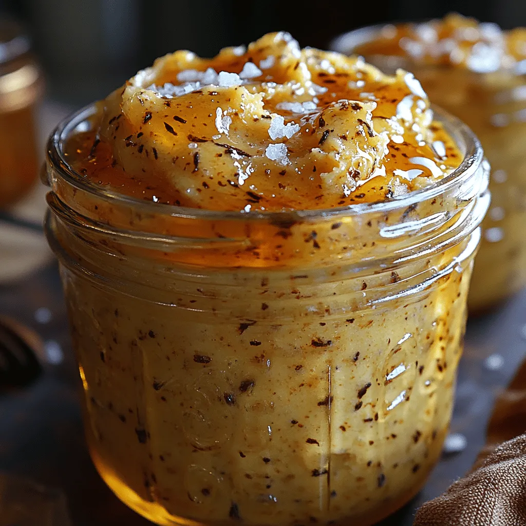 Vanilla Bean Honey Butter is an indulgent treat that elevates any dish it graces. This delightful spread combines the rich, creamy texture of butter with the natural sweetness of honey and the fragrant notes of vanilla bean, creating a flavor profile that is both comforting and sophisticated. Whether slathered on warm biscuits, drizzled over pancakes, or used as a dip for fresh fruit, Vanilla Bean Honey Butter is a versatile companion that transforms ordinary meals into extraordinary experiences.