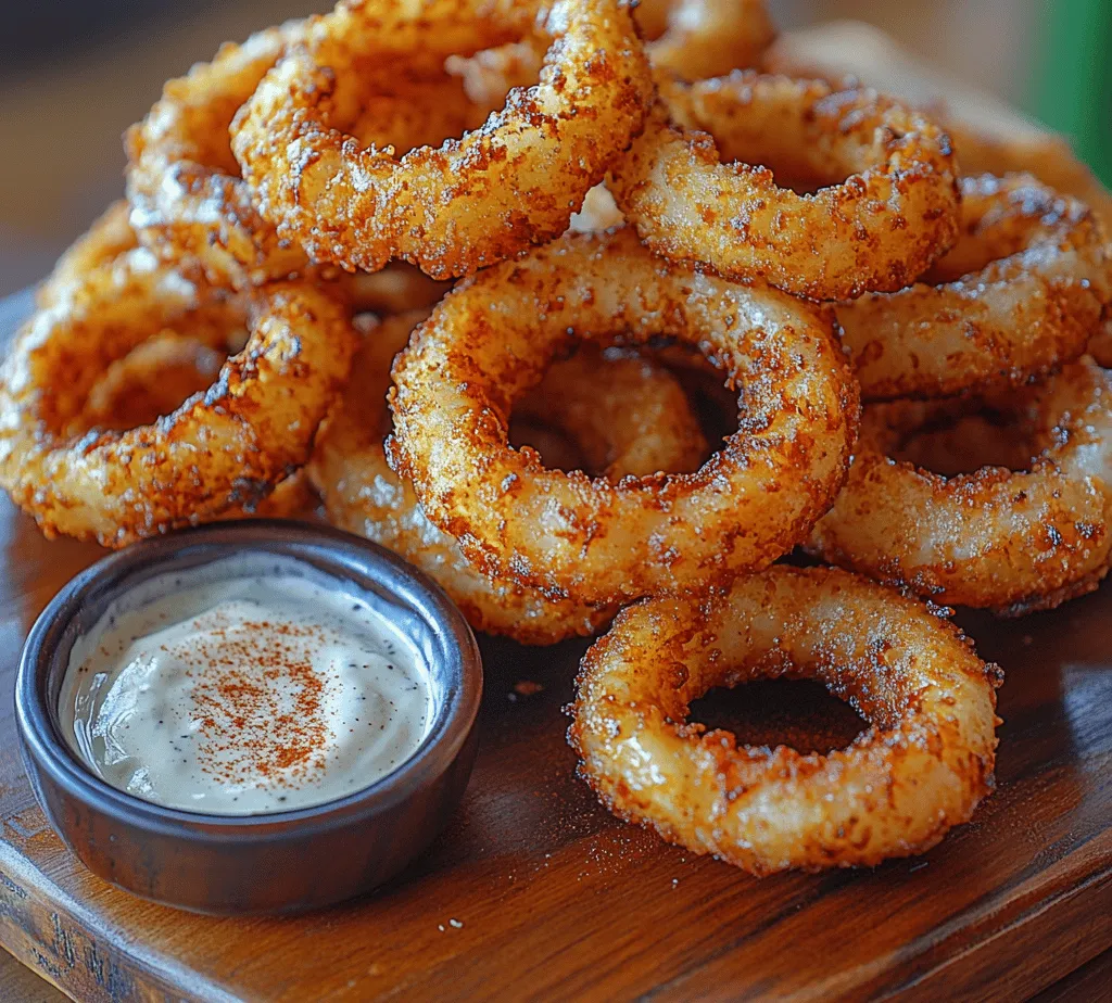 Onion rings are a classic favorite, cherished by snack lovers and side-dish enthusiasts alike. Their irresistible crunch, savory flavor, and the satisfying satisfaction they bring make them a beloved treat in diners, fast-food joints, and kitchens around the world. While you can easily find onion rings at restaurants, nothing beats the experience of biting into a batch of freshly made, crispy onion rings right from your own kitchen. With this recipe, you'll discover how simple and enjoyable it is to create extra crispy homemade onion rings that are bursting with flavor and texture.