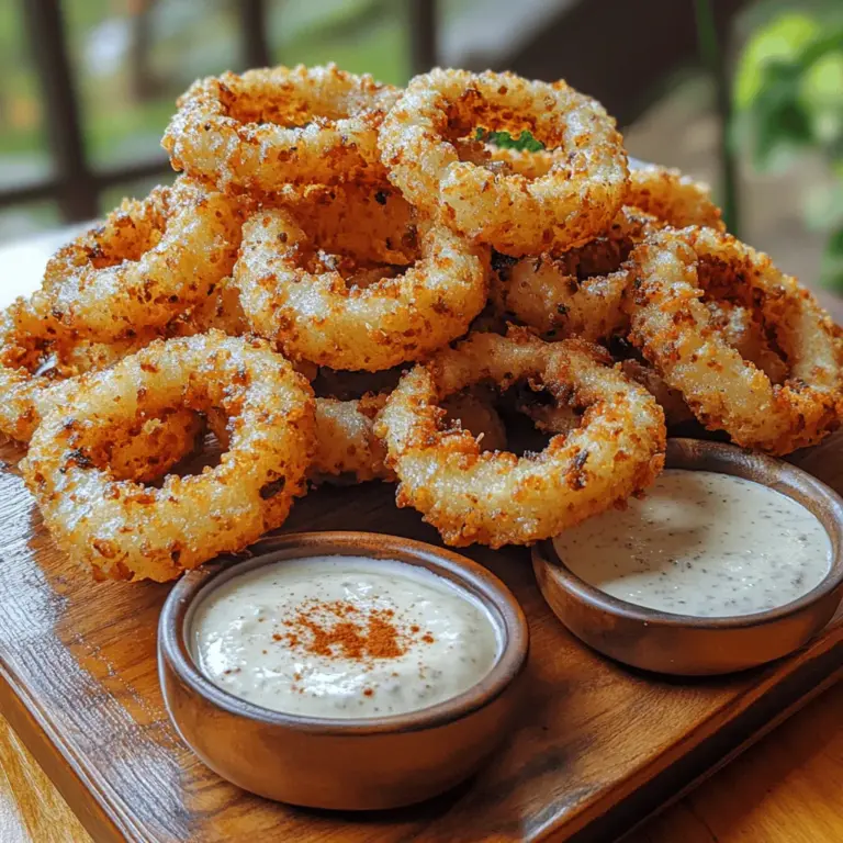 Onion rings are a classic favorite, cherished by snack lovers and side-dish enthusiasts alike. Their irresistible crunch, savory flavor, and the satisfying satisfaction they bring make them a beloved treat in diners, fast-food joints, and kitchens around the world. While you can easily find onion rings at restaurants, nothing beats the experience of biting into a batch of freshly made, crispy onion rings right from your own kitchen. With this recipe, you'll discover how simple and enjoyable it is to create extra crispy homemade onion rings that are bursting with flavor and texture.