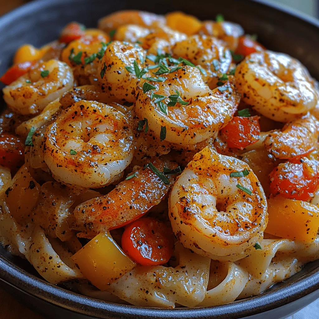 Welcome to the vibrant world of Cajun Delight Shrimp Pasta, a dish that encapsulates the spirit of Louisiana’s beloved Cajun cuisine. This delightful recipe isn’t just a meal; it’s an experience that brings together the bold flavors of the South with the comforting familiarity of pasta, making it a perfect choice for both busy weeknights and special gatherings. Imagine tender shrimp sautéed to perfection, enveloped in a creamy, spicy sauce, and served over a bed of al dente pasta—each bite bursts with flavor that is sure to please seafood lovers and pasta enthusiasts alike.