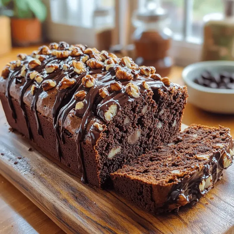 In the vast and delectable universe of baking, few combinations captivate the senses quite like the classic pairing of chocolate and nuts. The Choco-Nutty Brownie Bread takes this beloved duo and elevates it to new heights, beautifully merging the rich, fudgy texture of a brownie with the comforting loaf format of bread. This culinary creation is more than just a treat; it’s a celebration of flavors and textures that can brighten any occasion, be it a cozy family gathering, a festive brunch, or a simple afternoon delight with a cup of coffee.