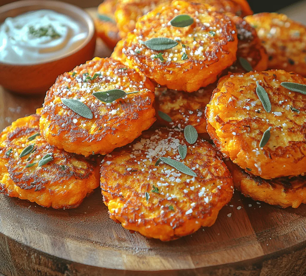 Savory Butternut Squash Fritters with Sage are a delightful fusion of flavors and textures. The natural sweetness of the squash pairs beautifully with the earthy, aromatic notes of fresh sage, creating a dish that is both comforting and sophisticated. These fritters are crispy on the outside, tender on the inside, and bursting with seasonal flavors.