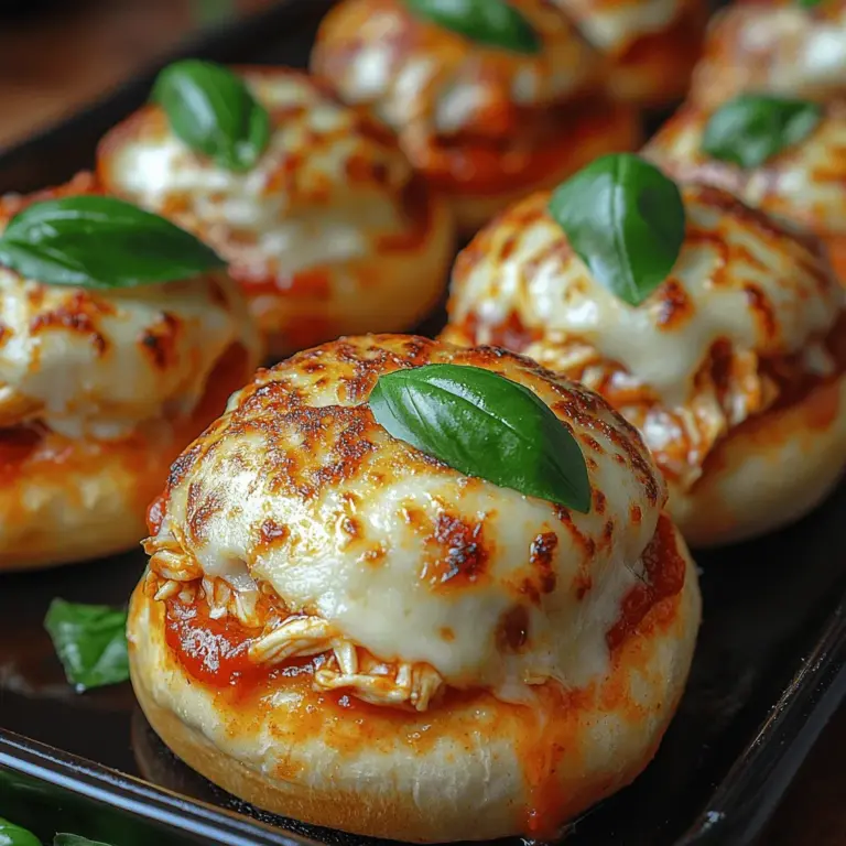 Cheesy Chicken Parmesan Sliders are a delightful twist on the classic chicken parmesan dish that has captured the hearts and taste buds of many. This comforting meal is transformed into bite-sized sliders, making it a perfect choice for gatherings, family dinners, or even game day snacks. Imagine a tender, juicy chicken breast seasoned to perfection, shredded and combined with rich marinara sauce and bubbling cheese, all nestled within soft, fluffy slider buns. Not only are these sliders delicious, but they are also incredibly easy to prepare, making them accessible to both seasoned chefs and kitchen novices alike. In this article, we will guide you through the process of making Cheesy Chicken Parmesan Sliders, ensuring that your next culinary adventure is not only a success but also a hit among your family and friends.