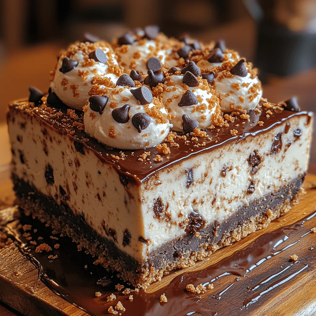 Cheesecakes and cookie dough are two iconic desserts that have captured the hearts of dessert lovers everywhere. Whether it's the creamy richness of a classic cheesecake or the nostalgic taste of raw cookie dough, these treats have become staples in the world of indulgence. Imagine the delight of combining these two favorites into one show-stopping dessert: the Chunky Chocolate Chip Cookie Dough Cheesecake. This recipe is not only a feast for the eyes but also a blend of textures and flavors that makes it a perfect centerpiece for special occasions, family gatherings, or even a cozy night in.