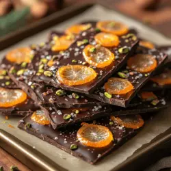 The delightful dance of sweet and savory flavors in desserts has captivated taste buds for centuries, offering a unique culinary experience that transcends traditional treats. One such indulgence that perfectly embodies this fusion is Candied Orange Peel Dark Chocolate Bark. This exquisite combination brings together the zest of candied orange peel with the rich, deep notes of dark chocolate, creating a treat that is not only delicious but also visually stunning.