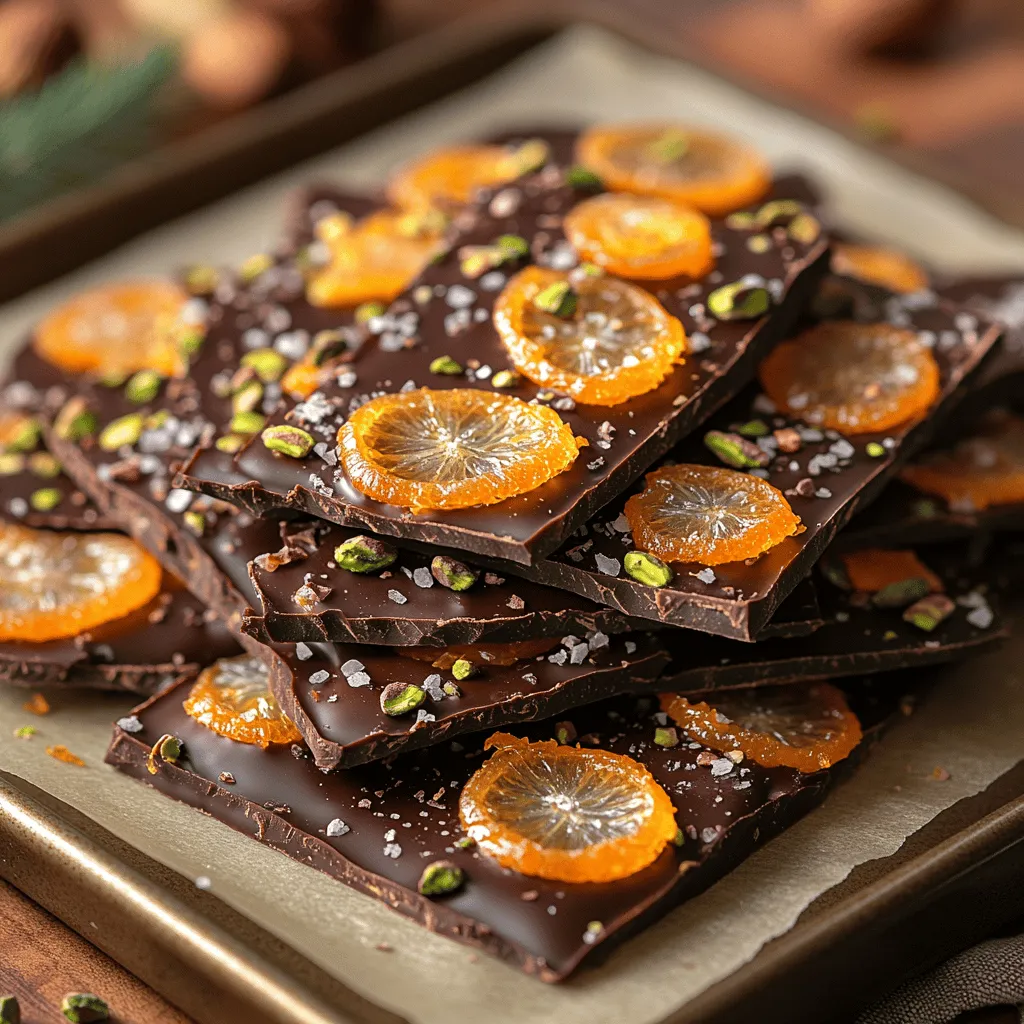 The delightful dance of sweet and savory flavors in desserts has captivated taste buds for centuries, offering a unique culinary experience that transcends traditional treats. One such indulgence that perfectly embodies this fusion is Candied Orange Peel Dark Chocolate Bark. This exquisite combination brings together the zest of candied orange peel with the rich, deep notes of dark chocolate, creating a treat that is not only delicious but also visually stunning.