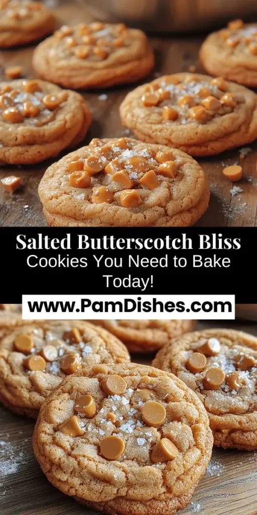 Discover the ultimate treat with our Decadent Salted Butterscotch Bliss Cookies! This comprehensive baking guide walks you through creating cookies that balance rich butterscotch flavors and a hint of sea salt, resulting in a delightful contrast of sweet and savory. With detailed instructions, tips on key ingredients, and serving suggestions, you'll impress family and friends with cookies that are sure to become a favorite. Get ready for a sweet baking adventure!