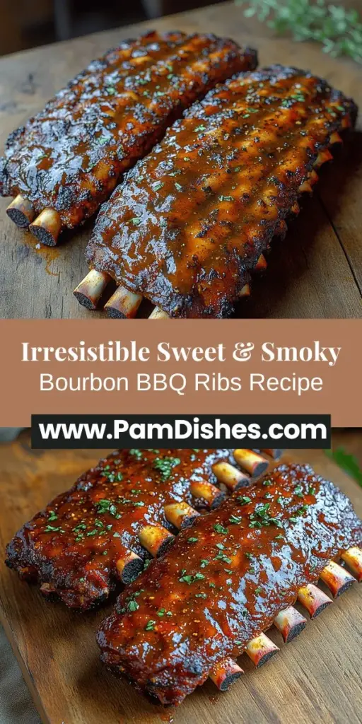 Discover the mouth-watering experience of Sweet & Smoky Bourbon BBQ Ribs that blend rich bourbon flavors with a perfect balance of sweetness and smokiness. Slow-cooked to perfection, these tender ribs are coated in a homemade dry rub and a delicious bourbon-infused barbecue sauce. Perfect for gatherings, this dish elevates your barbecue game while bringing family and friends together over unforgettable flavors. Dive into this delightful culinary adventure!