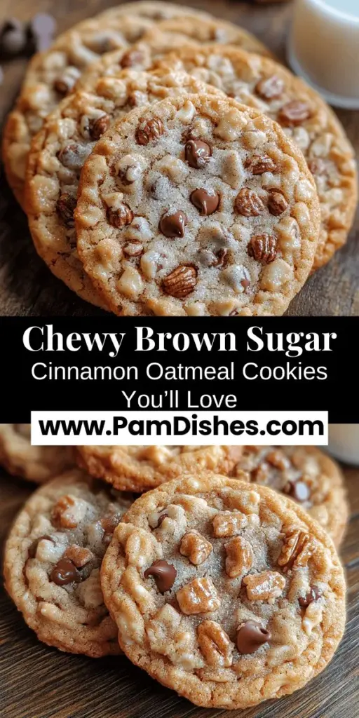 Indulge in the comforting flavors of Chewy Brown Sugar Cinnamon Oatmeal Cookies! This delightful treat combines rich brown sugar and warm cinnamon for a chewy texture that appeals to all ages. With easy-to-follow steps, you’ll discover how simple ingredients transform into a satisfying snack. Perfect for sharing or enjoying with a glass of milk, these cookies add a wholesome touch to any occasion. Get ready to impress with these delicious homemade cookies!