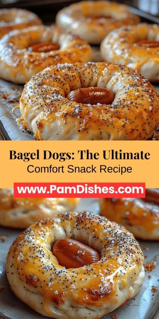 Discover the delicious world of bagel dogs, a unique snack that combines the best of bagels and hot dogs! Perfect for any gathering or just a fun dinner at home, these treats feature a chewy homemade bagel exterior and juicy hot dog inside. This guide takes you through easy step-by-step instructions, ingredient tips, and creative variations to customize your bagel dogs. Get ready to impress your family and friends with this delightful fusion snack that everyone will love!