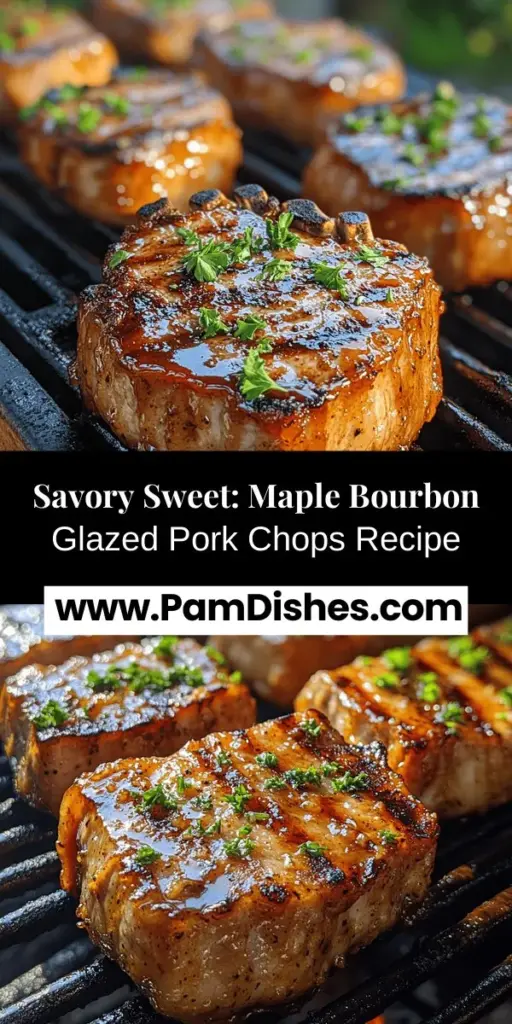Indulge in the exquisite flavors of Maple Bourbon Glazed Pork Chops, a dish that beautifully marries sweet and savory notes. Using tender boneless pork chops, rich pure maple syrup, and bold bourbon, this recipe is perfect for any occasion, from family dinners to special gatherings. Master the art of marinating and cooking techniques to achieve juicy, flavorful chops with a delectable caramelized crust. Impress your guests with this gourmet delight that promises a satisfying culinary experience.