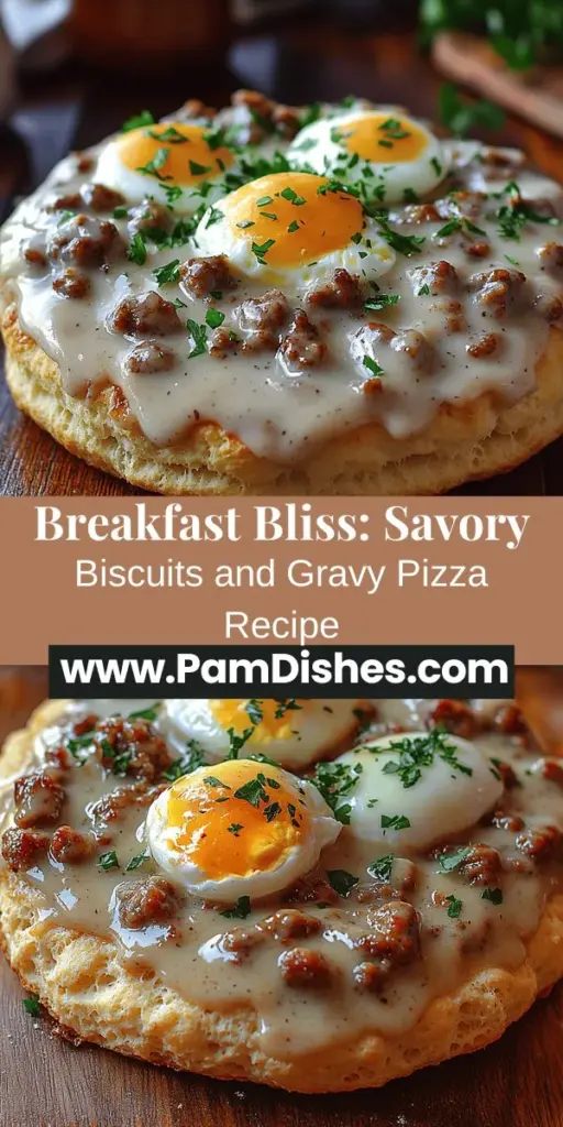 Wake up to a delightful twist on breakfast with our Biscuits and Sausage Gravy Pizza! This innovative recipe combines fluffy biscuit dough with creamy sausage gravy and gooey cheese, creating a comforting and satisfying meal perfect for brunch with friends or a cozy family breakfast. Learn how to make the perfect biscuit base and rich sausage gravy, then assemble and bake for a deliciously unique pizza experience. Ready to impress your loved ones? Dive into this tasty adventure today!