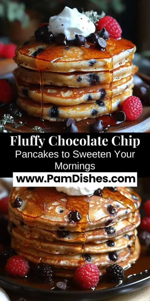 Indulge in the joy of homemade chocolate chip pancakes with this ultimate guide to crafting the perfect breakfast treat. Learn the essential role of each ingredient, from flour to buttermilk, to create fluffy, golden pancakes that evoke childhood nostalgia. This article breaks down step-by-step instructions, cooking tips, and topping ideas, ensuring a delightful experience every time. Gather your loved ones and savor the sweet moments together with this delicious recipe!