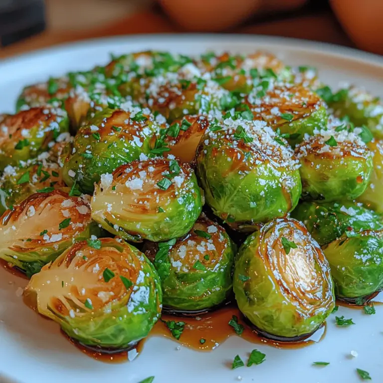 Welcome to a culinary journey that transforms humble Brussels sprouts into a flavor-packed dish that will steal the spotlight at your dinner table: Honey Balsamic Brussels Sprouts! This delightful recipe marries the natural sweetness of honey with the tangy richness of balsamic vinegar, creating a deliciously balanced side dish that even the pickiest eaters will adore.