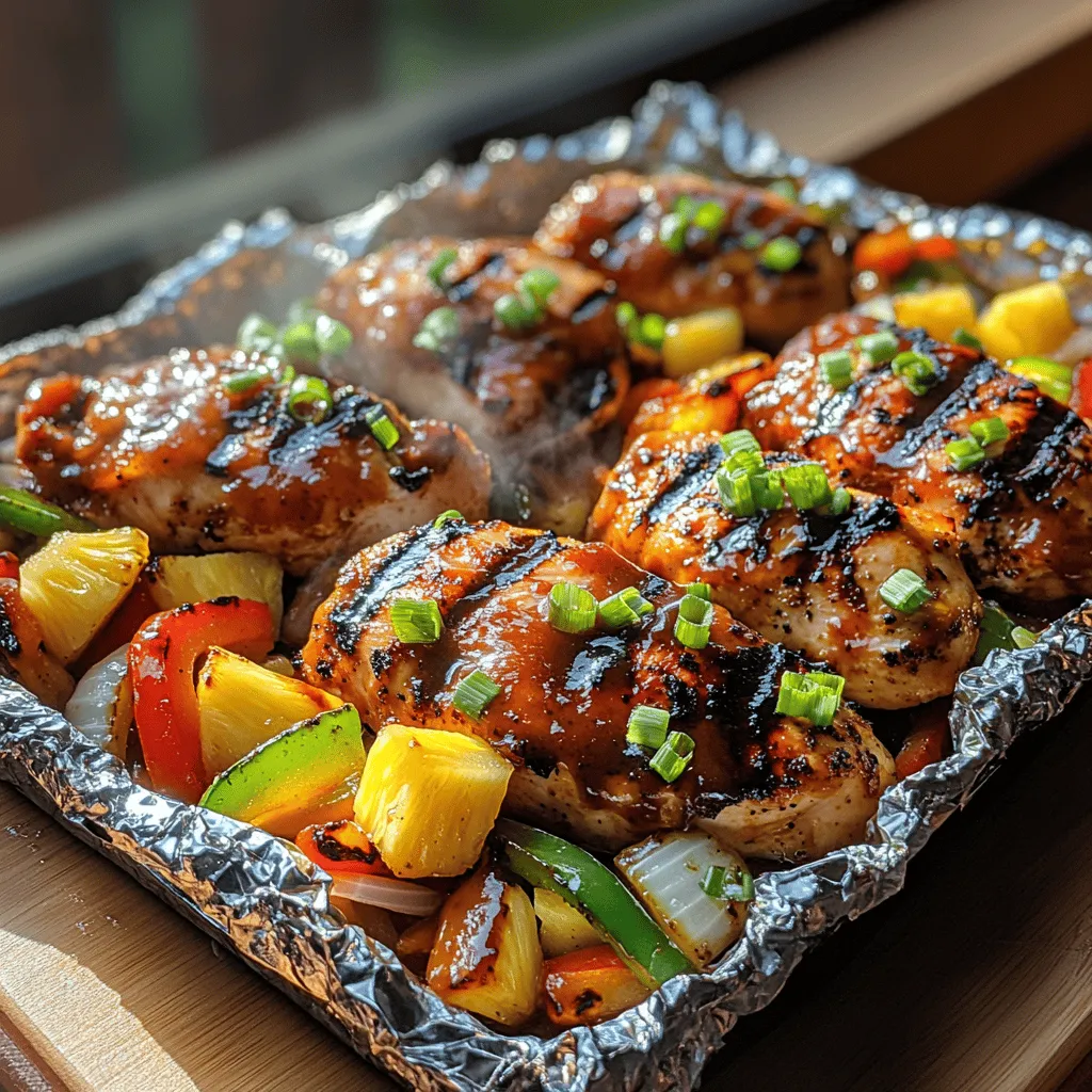 The allure of tropical flavors in cooking evokes images of sun-soaked beaches, swaying palm trees, and vibrant sunsets. There's something inherently refreshing about the combination of sweet and savory that comes from tropical ingredients, making them a perfect choice for summer dishes. Among the many delightful options, Hawaiian BBQ Chicken and Pineapple Foil Packets stand out as a quintessential summer meal, bringing a taste of the islands right to your backyard or kitchen.