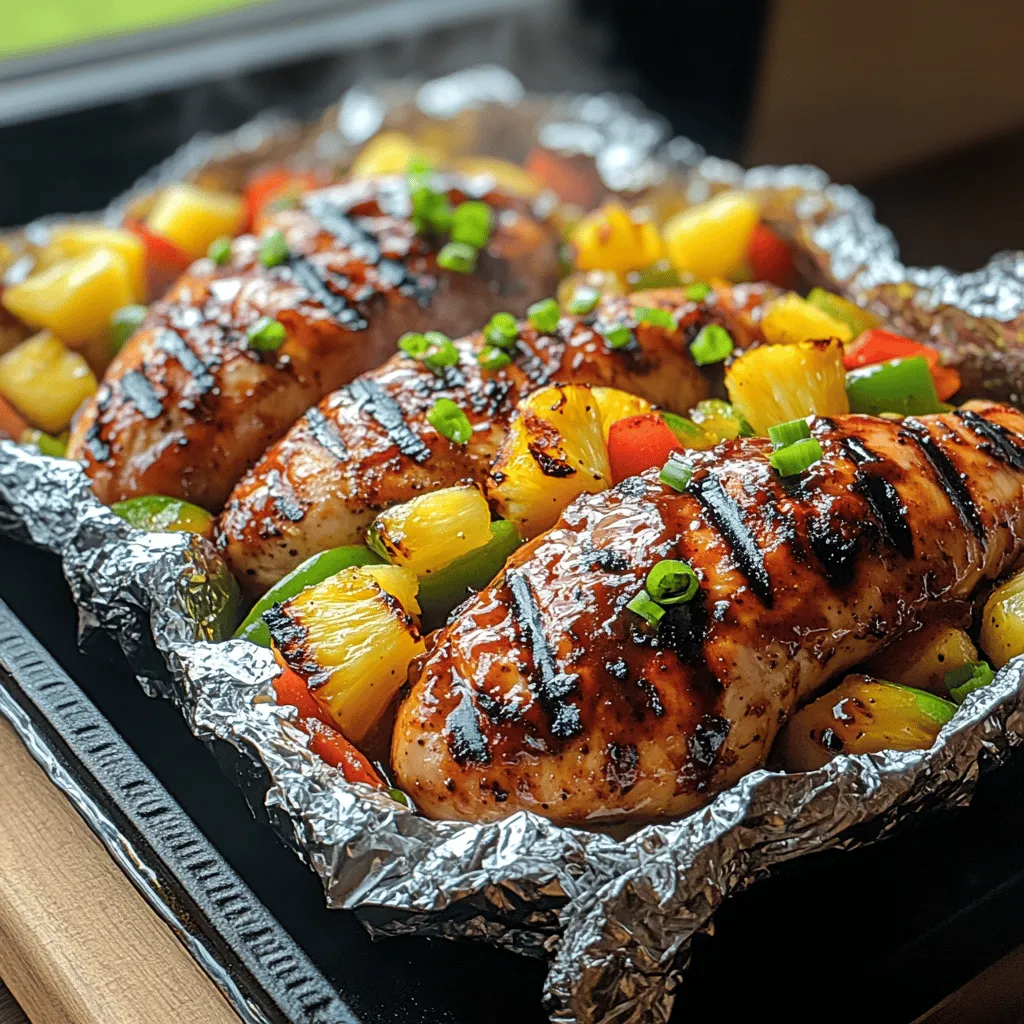 The allure of tropical flavors in cooking evokes images of sun-soaked beaches, swaying palm trees, and vibrant sunsets. There's something inherently refreshing about the combination of sweet and savory that comes from tropical ingredients, making them a perfect choice for summer dishes. Among the many delightful options, Hawaiian BBQ Chicken and Pineapple Foil Packets stand out as a quintessential summer meal, bringing a taste of the islands right to your backyard or kitchen.