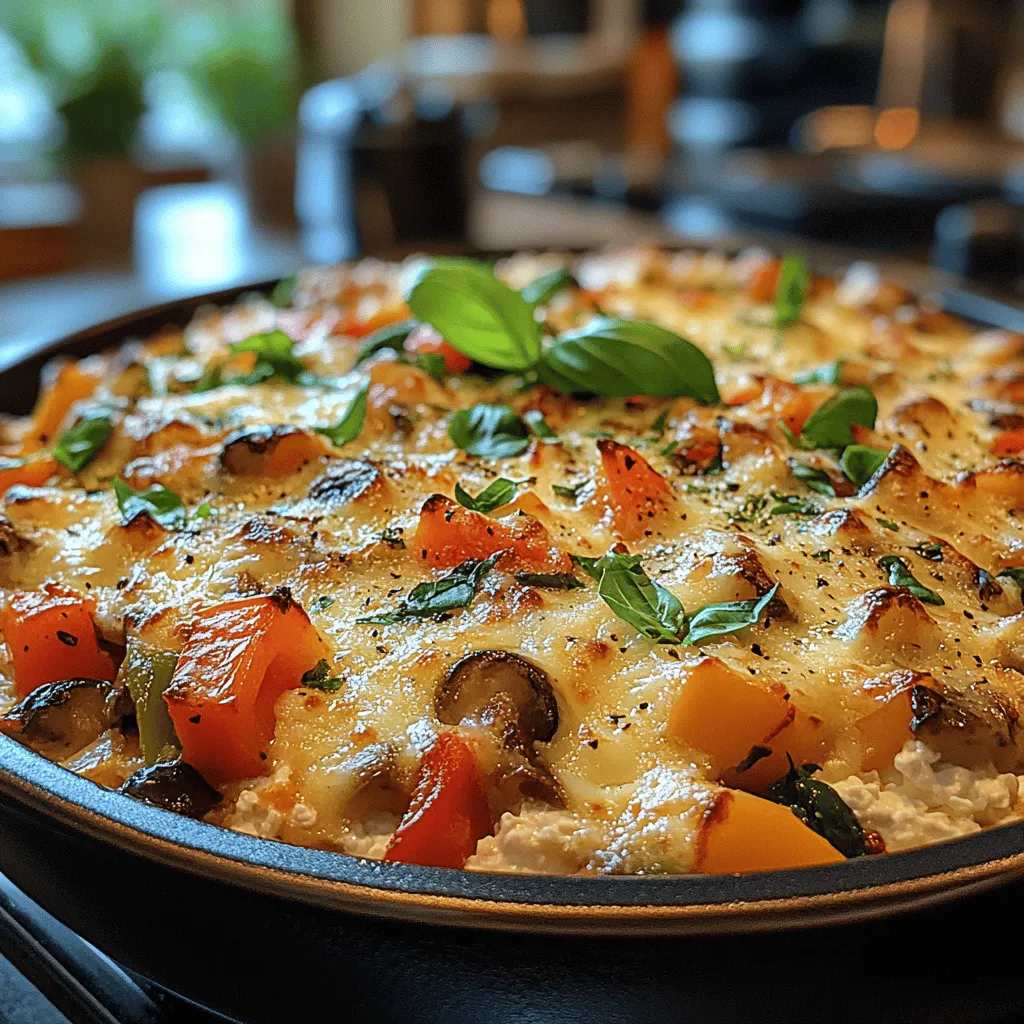 If you're on the lookout for a dish that perfectly balances health and flavor, the Creamy Cottage Cheese and Veggie Bake is your answer. This delightful recipe appeals not only to health-conscious eaters but also to veggie lovers who appreciate a hearty, satisfying meal. With its creamy texture and vibrant flavors, this bake is a fantastic way to incorporate nutritious ingredients into your diet, making it a staple for busy weeknights or a crowd-pleaser at gatherings.
