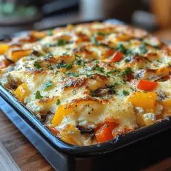 If you're on the lookout for a dish that perfectly balances health and flavor, the Creamy Cottage Cheese and Veggie Bake is your answer. This delightful recipe appeals not only to health-conscious eaters but also to veggie lovers who appreciate a hearty, satisfying meal. With its creamy texture and vibrant flavors, this bake is a fantastic way to incorporate nutritious ingredients into your diet, making it a staple for busy weeknights or a crowd-pleaser at gatherings.