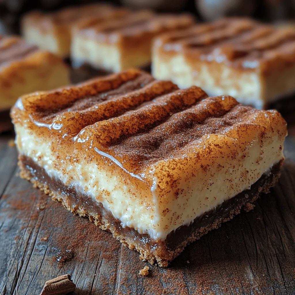 Imagine biting into a rich and creamy cheesecake, only to discover a delightful crunch on the outside, coated in a sweet cinnamon-sugar blend. This is exactly what you’ll experience with Cinnamon-Sugar Bliss Churro Cheesecake Bars. This indulgent dessert is a harmonious fusion of two beloved treats: the crispy, doughy goodness of churros and the rich, velvety texture of classic cheesecake. It brings together the best of both worlds, making it an irresistible addition to any dessert table.