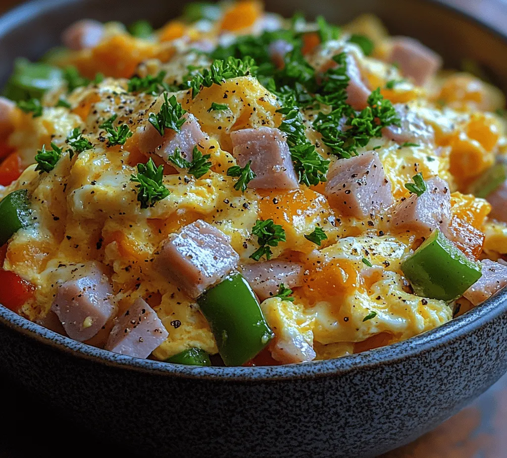 To truly appreciate the Savory Denver Omelet Scramble Delight, it’s essential to understand the key components that contribute to its deliciousness. Each ingredient plays a vital role, not just in flavor but also in nutrition, making this dish a well-rounded choice for breakfast.