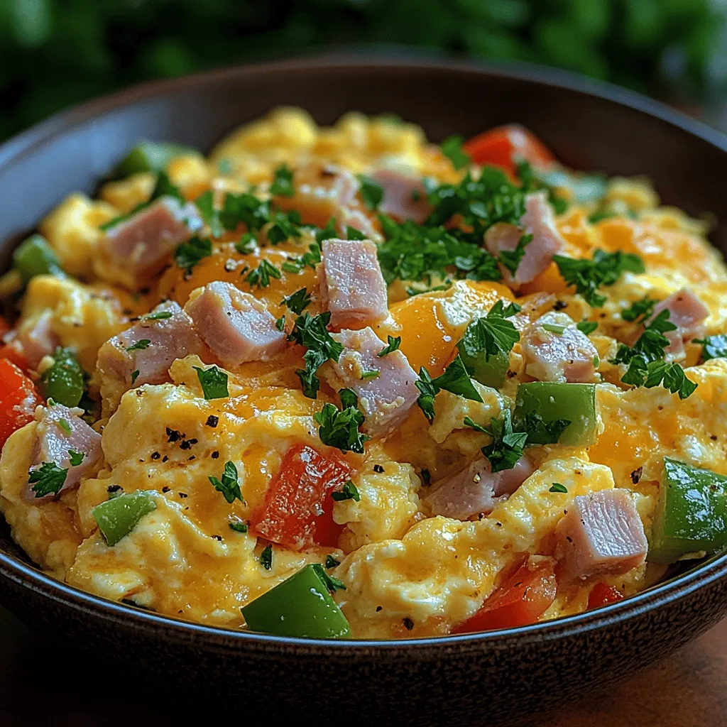 To truly appreciate the Savory Denver Omelet Scramble Delight, it’s essential to understand the key components that contribute to its deliciousness. Each ingredient plays a vital role, not just in flavor but also in nutrition, making this dish a well-rounded choice for breakfast.