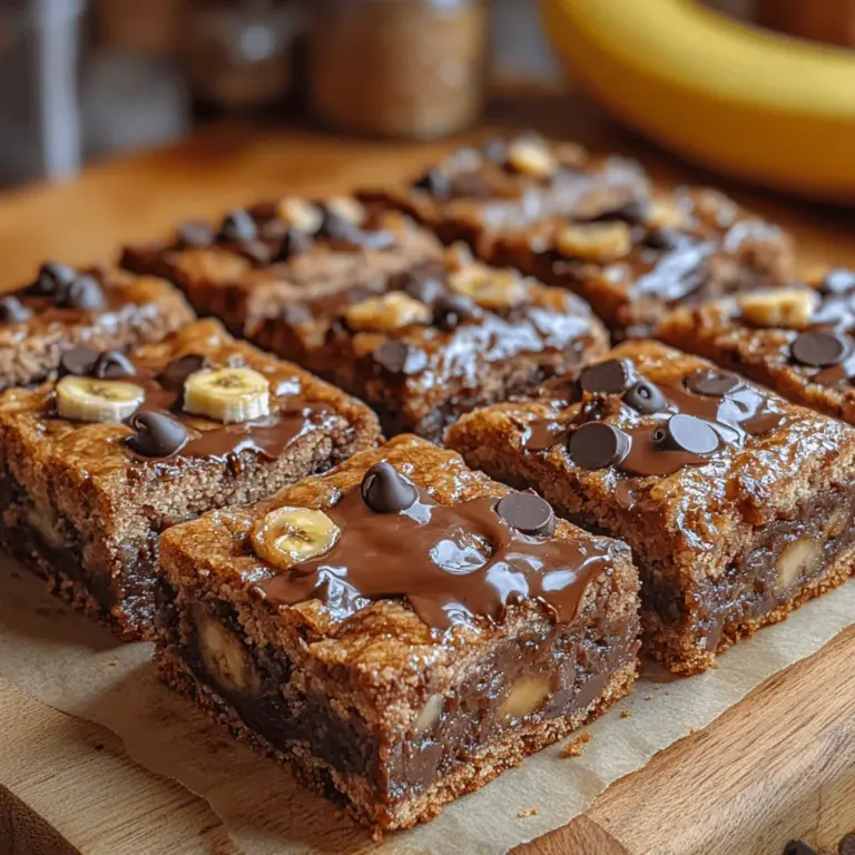 If you’re looking for a delightful treat that perfectly balances health and indulgence, look no further than Choco-Banana Bliss Bars. These bars are a heavenly combination of rich chocolate and sweet, ripe bananas, making them a favorite among dessert lovers and snack enthusiasts alike. The appeal of these bars lies not only in their delicious flavor but also in their versatility; they can be enjoyed as a quick breakfast, a mid-afternoon snack, or even a delightful dessert after dinner.