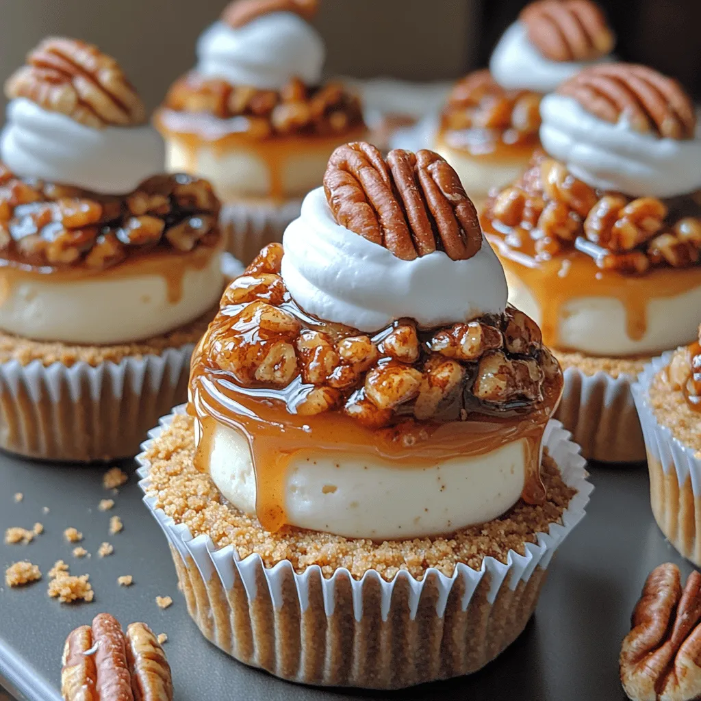 Indulging in a delightful dessert can transform any gathering into a memorable occasion, and mini pecan pie cheesecakes do just that. These charming little treats combine the rich, nutty flavors of classic pecan pie with the creamy, smooth texture of cheesecake, creating a dessert that is both familiar and innovative. The result is a bite-sized confection that offers the best of both worlds, making it a favorite for dessert lovers everywhere.