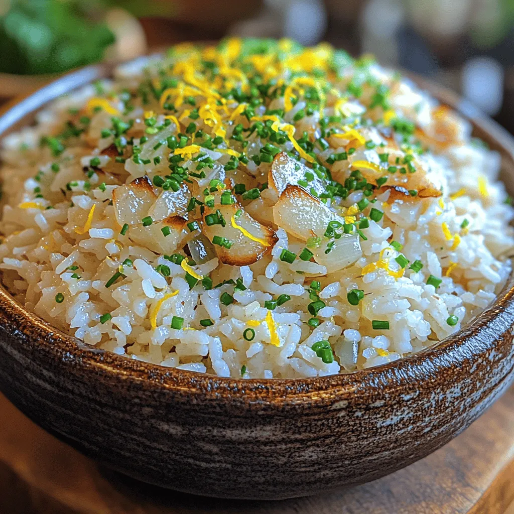 If you’re looking for a side dish that brings vibrant flavors and a refreshing twist to your meals, look no further than Zesty Lemon Herb Rice. This delightful dish is not only a feast for the senses but also incredibly versatile, making it a perfect accompaniment to a wide array of main courses. Whether you’re serving grilled chicken, roasted vegetables, or pan-seared fish, this rice will elevate your meal experience with its zesty brightness and aromatic herbs.