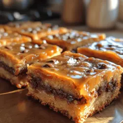 Indulgent desserts hold a special place in the hearts of many, and few combinations can rival the delightful marriage of rich chocolate and gooey caramel. When these two flavors unite in a bar-style dessert, the result is a treat that is not only satisfying but also incredibly easy to share with family and friends. Enter the Decadent Caramel Chocolate Chip Bars—a dessert that elevates the classic chocolate chip cookie to new heights while retaining that comforting, nostalgic essence we all crave.