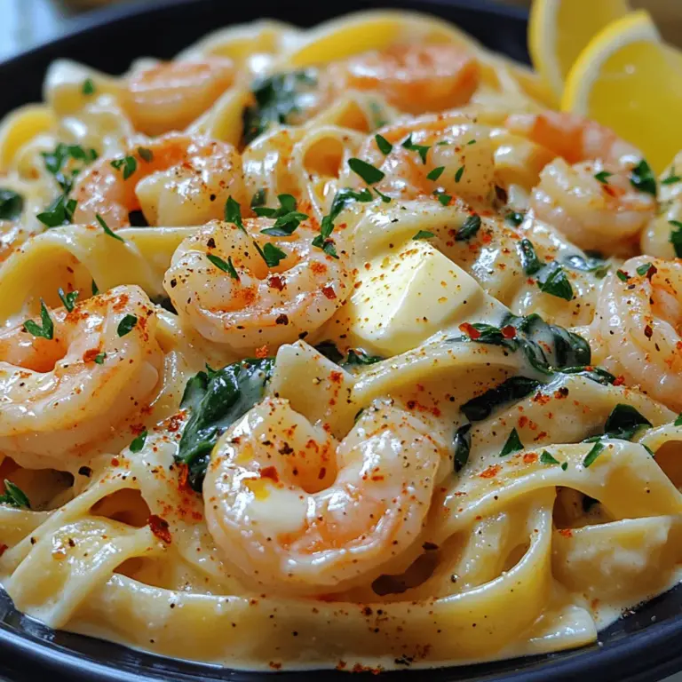 Using fresh ingredients is paramount when preparing creamy garlic shrimp pasta. Each component contributes to the dish's depth of flavor, and quality can make all the difference. Fresh shrimp, aromatic garlic, and vibrant greens not only enhance taste but also add a colorful aesthetic that invites diners to dig in. Let's explore the key ingredients you’ll need to create this delectable pasta dish.