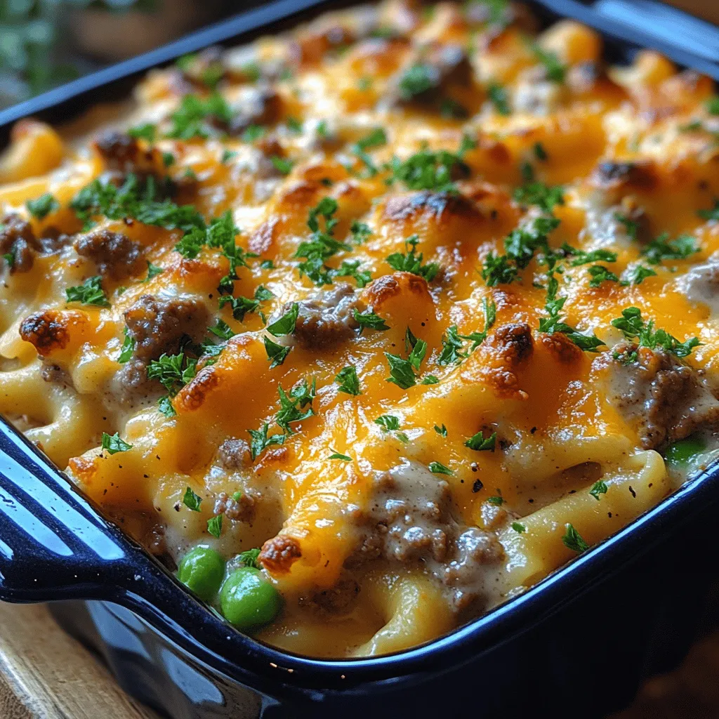 When it comes to comfort food, few dishes can compete with the heartwarming embrace of a well-prepared casserole. These beloved meals have a unique ability to bring families together, offering not just nourishment but also a sense of belonging and warmth. One dish that perfectly embodies the essence of comfort food is the Creamy Beef Noodle Delight. This family-friendly recipe is not only satisfying and delicious but also incredibly easy to prepare, making it an ideal choice for busy weeknights or gatherings with loved ones.