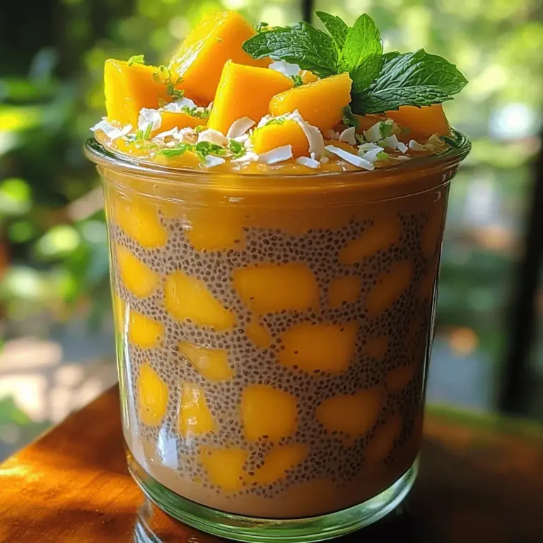 In recent years, chia pudding has soared in popularity, becoming a staple in health-conscious diets. This versatile dish is not only easy to prepare but also packed with nutrients, making it an ideal breakfast, snack, or dessert option. Among the myriad of chia pudding variations, the Tropical Bliss Mango Chia Pudding stands out with its vibrant colors and refreshing flavors, transporting you straight to a sun-soaked beach with every spoonful. This recipe combines the sweetness of ripe mangoes with the creamy texture of coconut milk, resulting in a delightful treat that nourishes both body and soul.