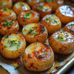 If you're looking for a side dish that is both tantalizingly delicious and simple to prepare, look no further than Sizzling Baked Garlic Butter Potatoes. This dish perfectly marries the rich, creamy texture of butter with the aromatic punch of garlic, resulting in a flavor explosion that complements virtually any main course. Whether you're hosting a dinner party or simply enjoying a cozy family meal, these potatoes are sure to impress.