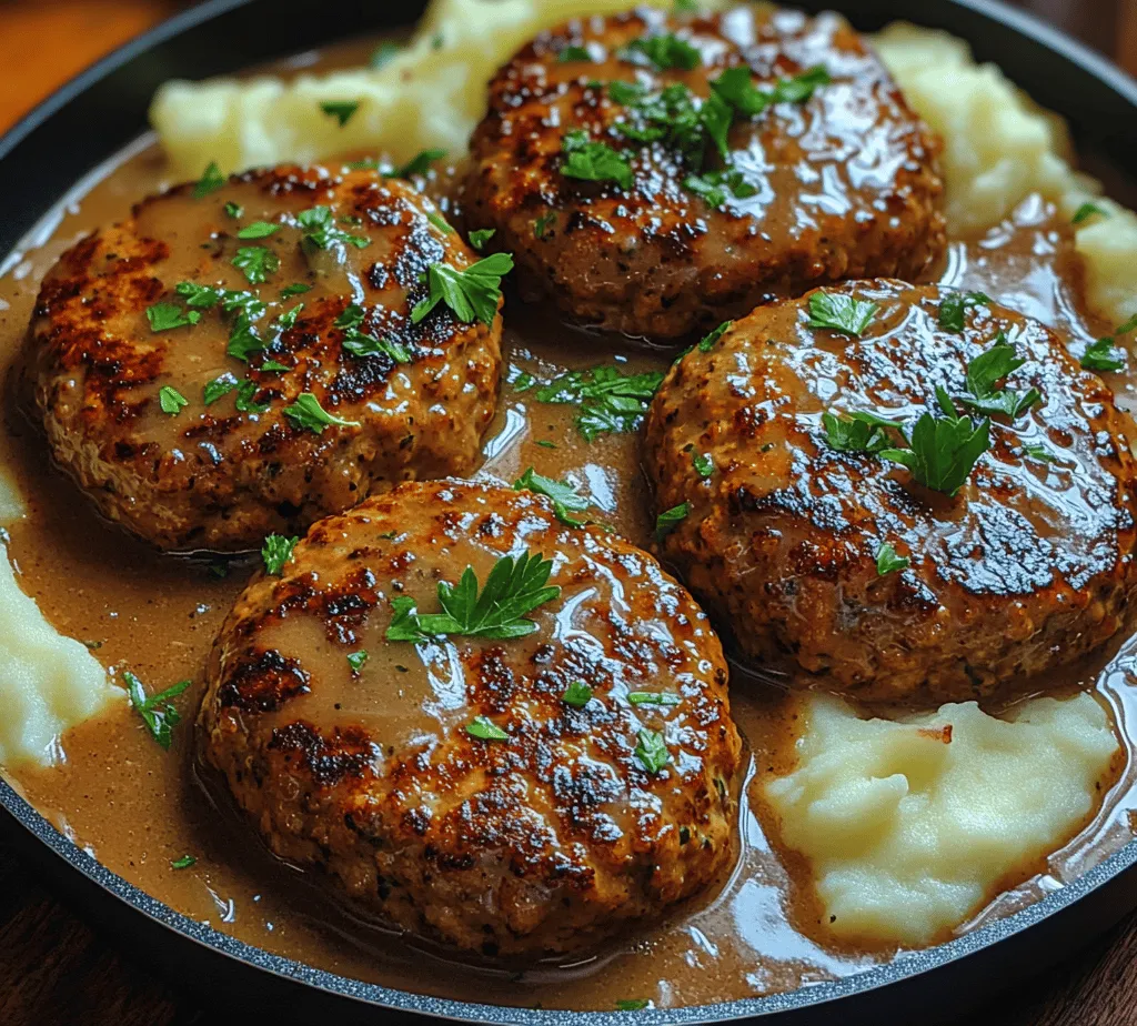 Salisbury steak has long stood as a beloved staple of American comfort food, evoking memories of hearty family dinners and nostalgic home-cooked meals. This dish, which features seasoned ground beef patties smothered in rich brown gravy, offers a satisfying blend of flavors and textures that appeal to both young and old. While pre-packaged Salisbury steaks may offer convenience, nothing compares to the taste and satisfaction of a homemade version crafted with love and care.