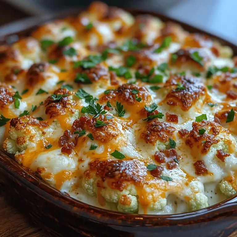 In recent years, cauliflower has emerged as a culinary superstar, transcending its status as a mere side vegetable to become a versatile ingredient in a plethora of dishes. From cauliflower rice to cauliflower wings and even cauliflower pizza crust, this humble vegetable has found its way into the hearts—and recipes—of many home cooks and food enthusiasts alike. Among the exciting ways to prepare cauliflower is the Cheesy Loaded Cauliflower Bake, a dish that combines comfort and indulgence while catering to various dietary preferences.
