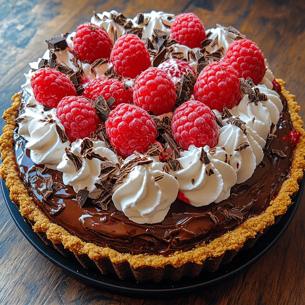 To appreciate the richness of the Decadent Chocolate Raspberry Pie, it’s essential to understand the role of each component. Each layer contributes to the overall flavor profile and ensures that every slice is a delightful experience.