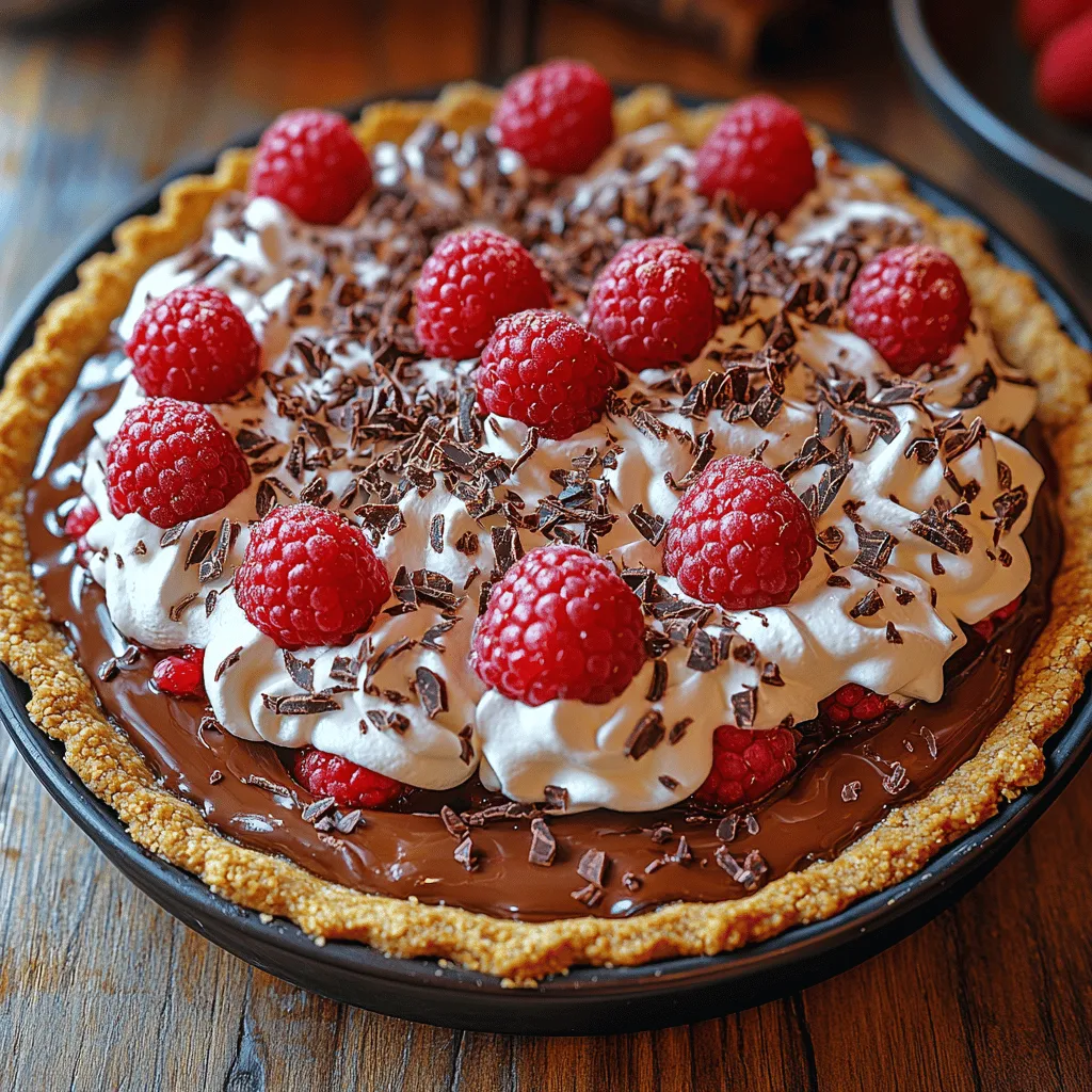 To appreciate the richness of the Decadent Chocolate Raspberry Pie, it’s essential to understand the role of each component. Each layer contributes to the overall flavor profile and ensures that every slice is a delightful experience.