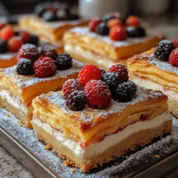 Are you ready to indulge in a dessert that marries the rich, creamy goodness of cheesecake with the delightful flakiness of crescent roll dough? Look no further than our Creamy Crescent Cheesecake Bars! This recipe offers a unique twist on traditional cheesecake, making it an irresistible treat for any dessert lover. Not only are these bars incredibly delicious, but they also boast an easy preparation process, making them perfect for both novice and experienced bakers alike. Whether you're planning a family gathering, a potluck, or simply craving something sweet, these cheesecake bars are bound to impress.