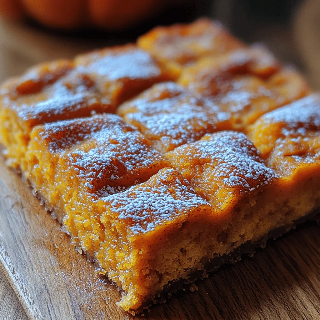 As the leaves turn golden and the air becomes crisp, the arrival of fall brings with it a host of seasonal delights, particularly in the realm of desserts. Among the most cherished autumn treats, pumpkin desserts reign supreme. The rich, warm flavors of pumpkin evoke memories of cozy gatherings and festive celebrations. One standout recipe that encapsulates the essence of fall is the Pumpkin Bliss Gooey Butter Cake. This decadent twist on the classic butter cake combines the rich, velvety texture of a gooey butter cake with the delightful flavor of pumpkin, making it a must-try for dessert enthusiasts.