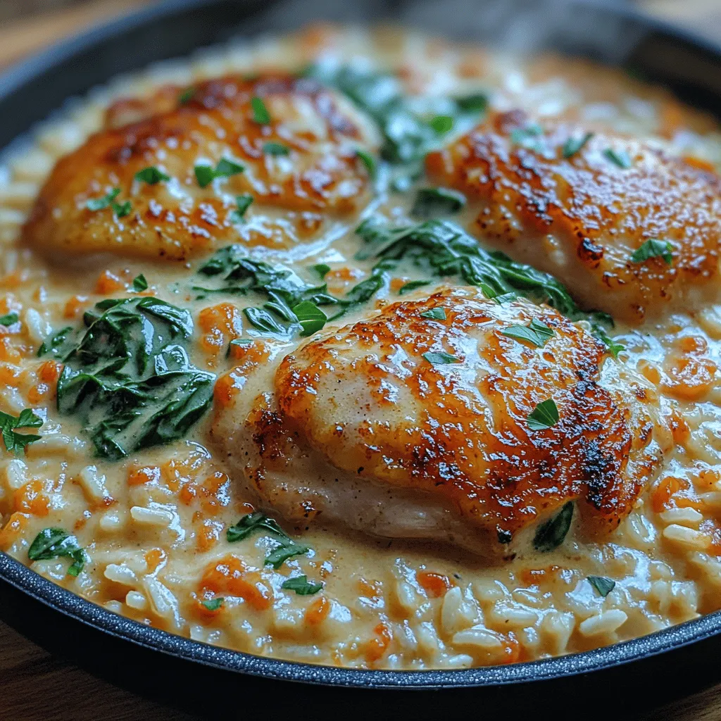 To master the art of One-Pan Creamy Parmesan Chicken and Rice, it’s essential to understand the key components that make this dish shine. Each ingredient plays a vital role in delivering flavor, texture, and nutrition.