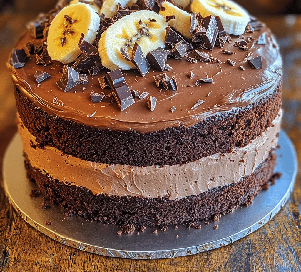 There are few combinations in the culinary world that evoke as much joy as the pairing of chocolate and banana. The rich, velvety essence of chocolate meets the sweet, creamy notes of ripe bananas, creating a harmony that is both indulgent and comforting. This delightful union not only tantalizes the taste buds but also brings back fond memories of home-baked treats and special occasions. Homemade cakes hold a special place in our hearts, serving as the centerpiece for celebrations, gatherings, and moments of togetherness.