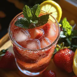 As the sun shines brighter and temperatures rise, there's nothing quite like a refreshing drink to cool you down and lift your spirits. Enter the Sunny Strawberry Citrus Bliss—a delightful summer beverage that encapsulates the essence of sunny days and outdoor gatherings. This drink is not only a treat for the taste buds but also a feast for the eyes, boasting vibrant colors that evoke the warmth of the season.