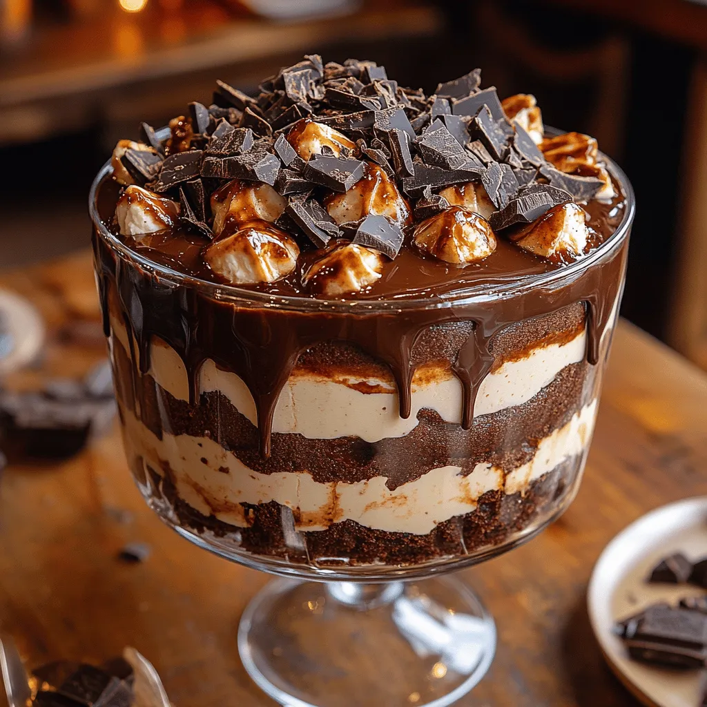 If you're looking for an indulgent dessert that will impress your guests at any celebration, the Decadent Baileys Chocolate Cheesecake Trifle is the perfect choice. This delightful trifle combines layers of rich chocolate cake, creamy chocolate cheesecake, and luscious chocolate ganache, all infused with the distinct flavor of Baileys Irish Cream. Each spoonful offers a symphony of textures and flavors that are sure to please any chocolate lover.
